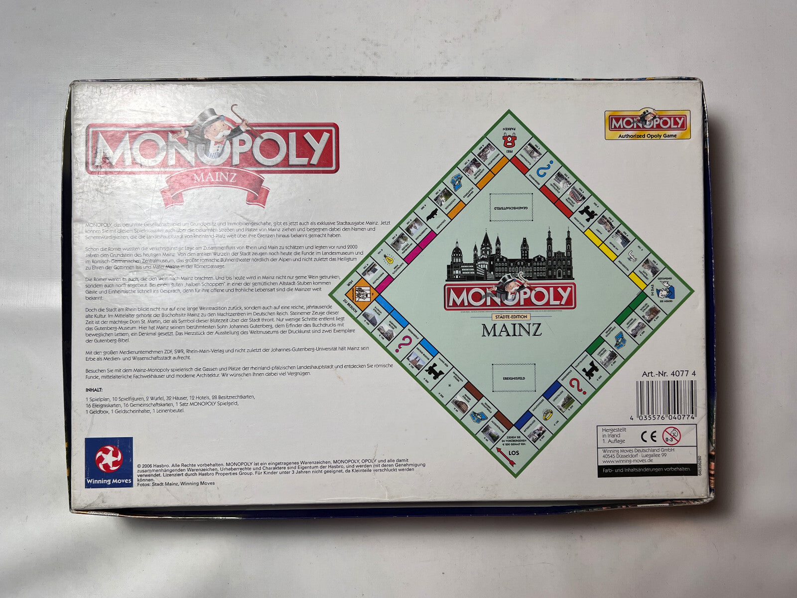 Monopoly Mainz - Winning Moves 2006 - Vollständig - Ansicht 12