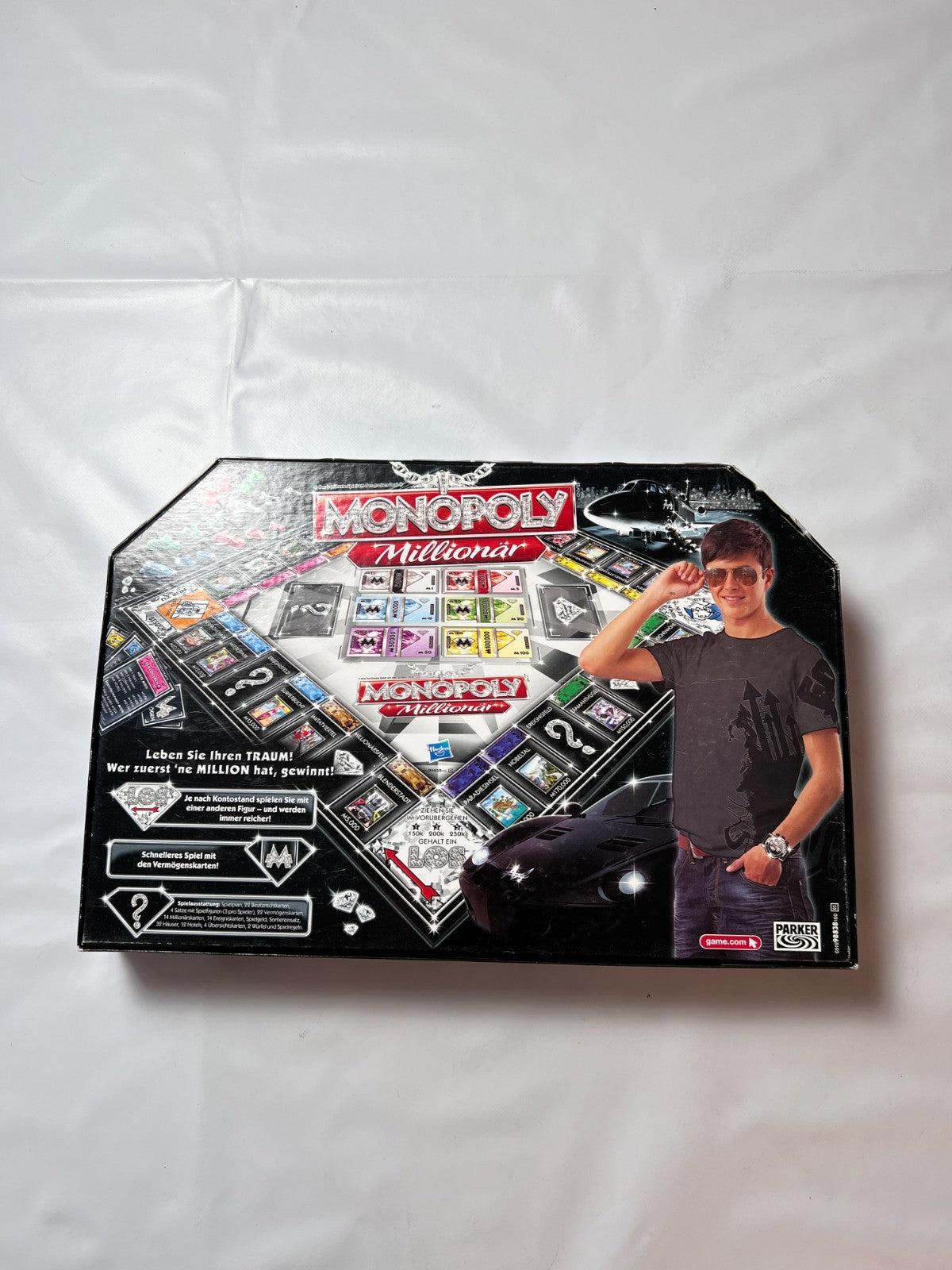 Monopoly Millionär Hasbro Parker 2012 Brettspiel Familienspiel - Vollständig - Ansicht 13