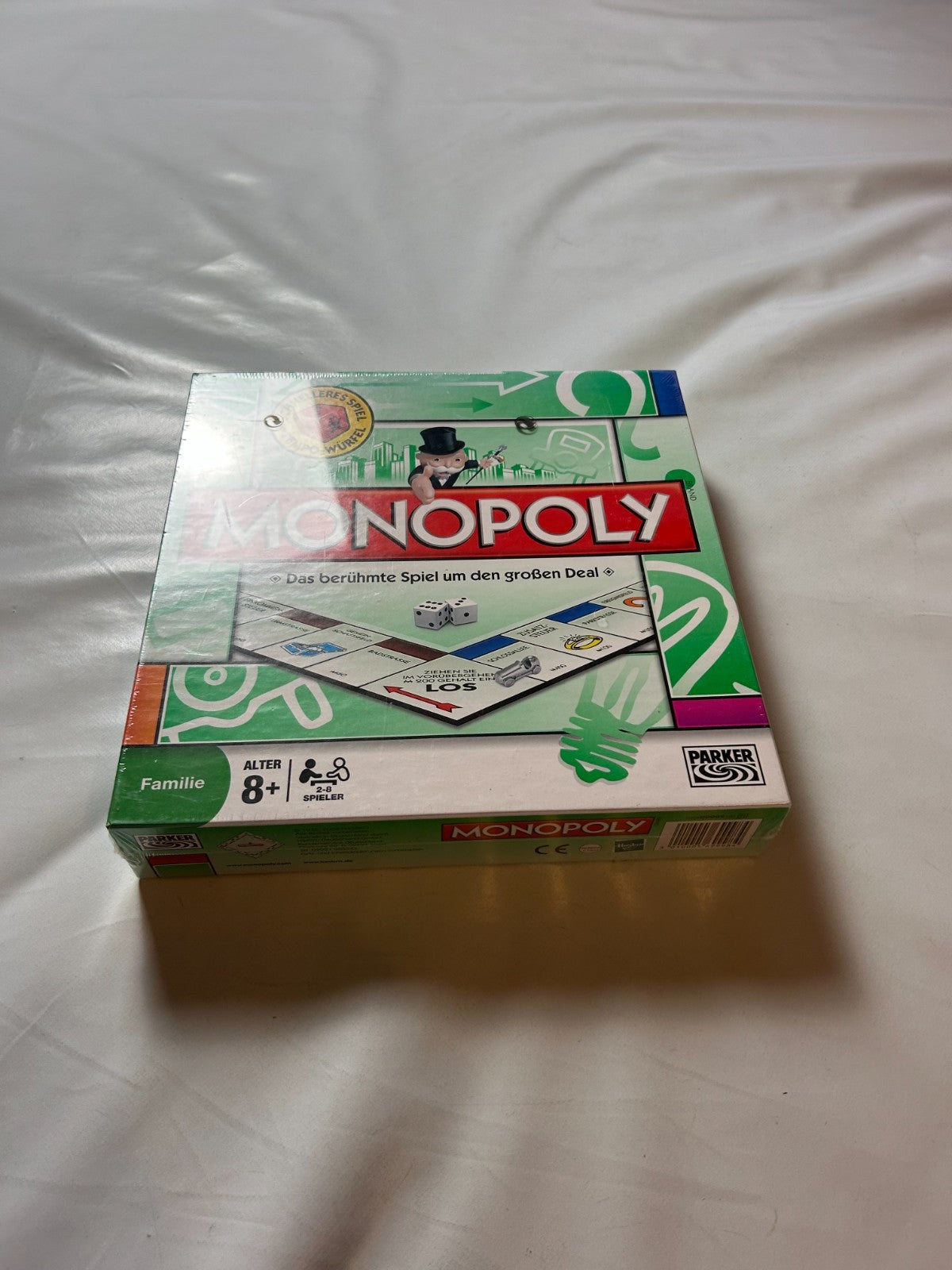 Monopoly mit Tempo Würfel - Hasbro Parker  2008 - NEU in Folie - Ansicht 3