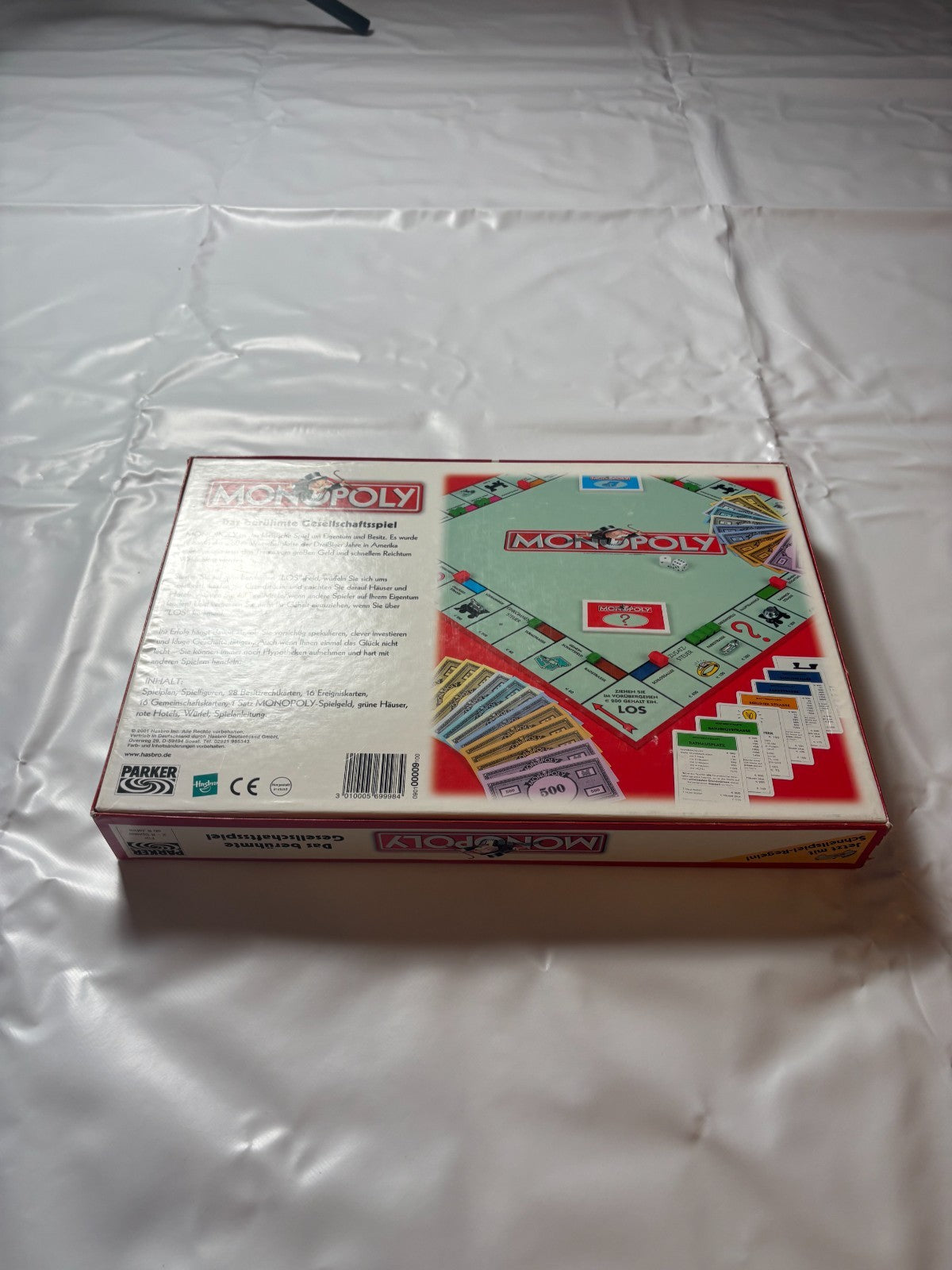 Monopoly – Parker 2001 – Brettspiel – Schnellspiel-Regeln – Vollständig - Ansicht 11
