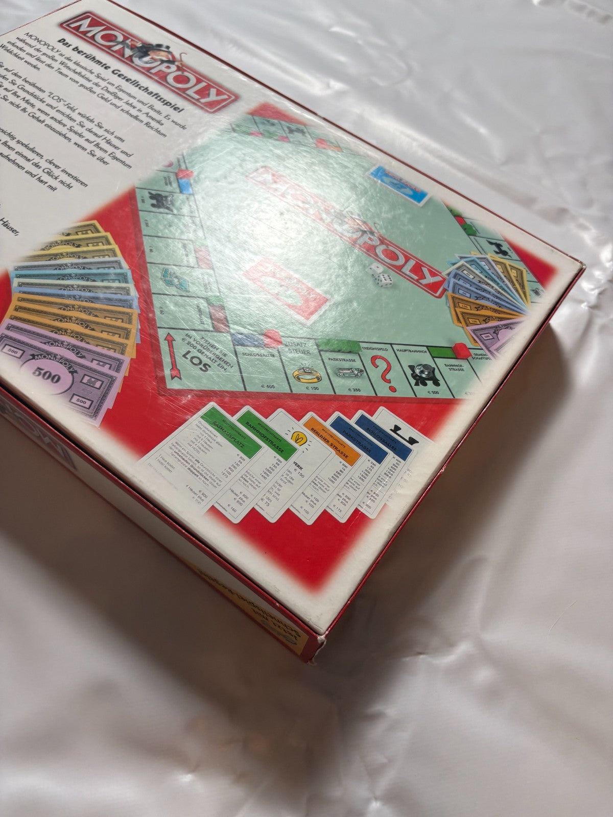 Monopoly – Parker 2001 – Brettspiel – Schnellspiel-Regeln – Vollständig - Ansicht 12