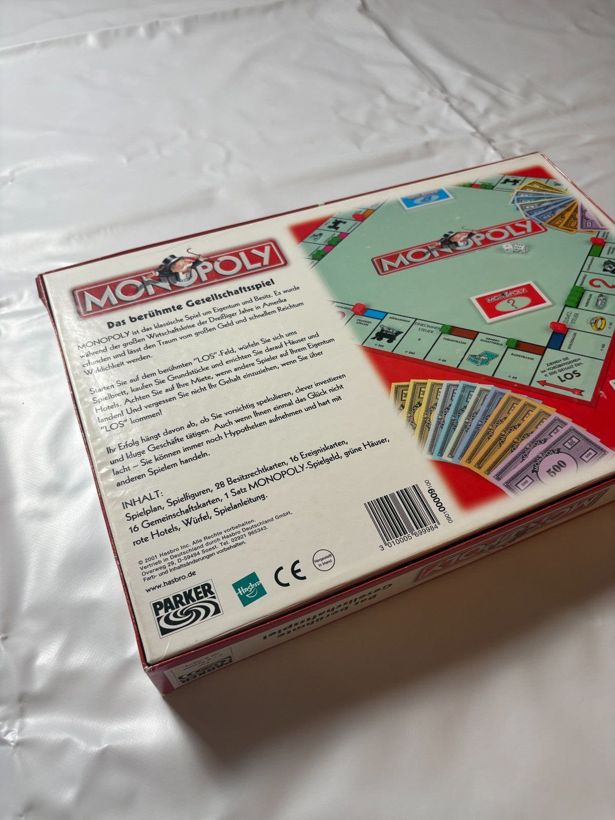 Monopoly – Parker 2001 – Brettspiel – Schnellspiel-Regeln – Vollständig - Ansicht 13
