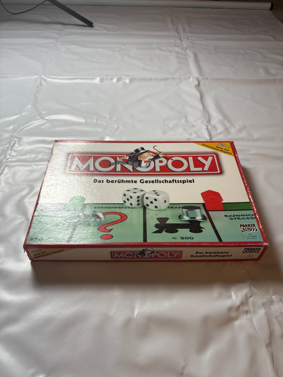 Monopoly – Parker 2001 – Brettspiel – Schnellspiel-Regeln – Vollständig - Ansicht 3