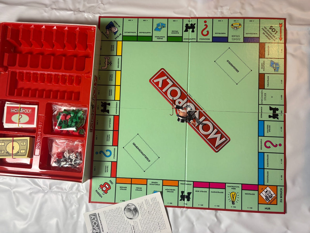 Monopoly – Parker 2001 – Brettspiel – Schnellspiel-Regeln – Vollständig - Ansicht 7