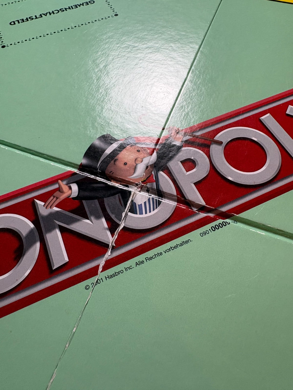 Monopoly – Parker 2001 – Brettspiel – Schnellspiel-Regeln – Vollständig - Ansicht 9