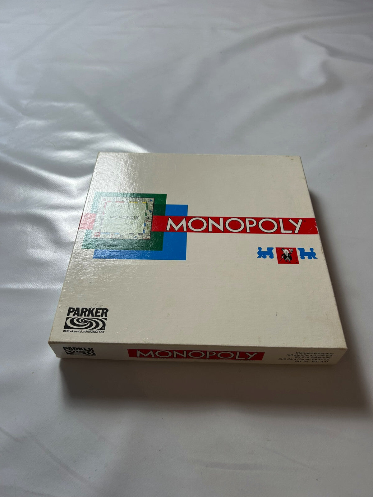 Monopoly - Parker 6011011 Quadratisch DM Version - Vollständig - Ansicht 3