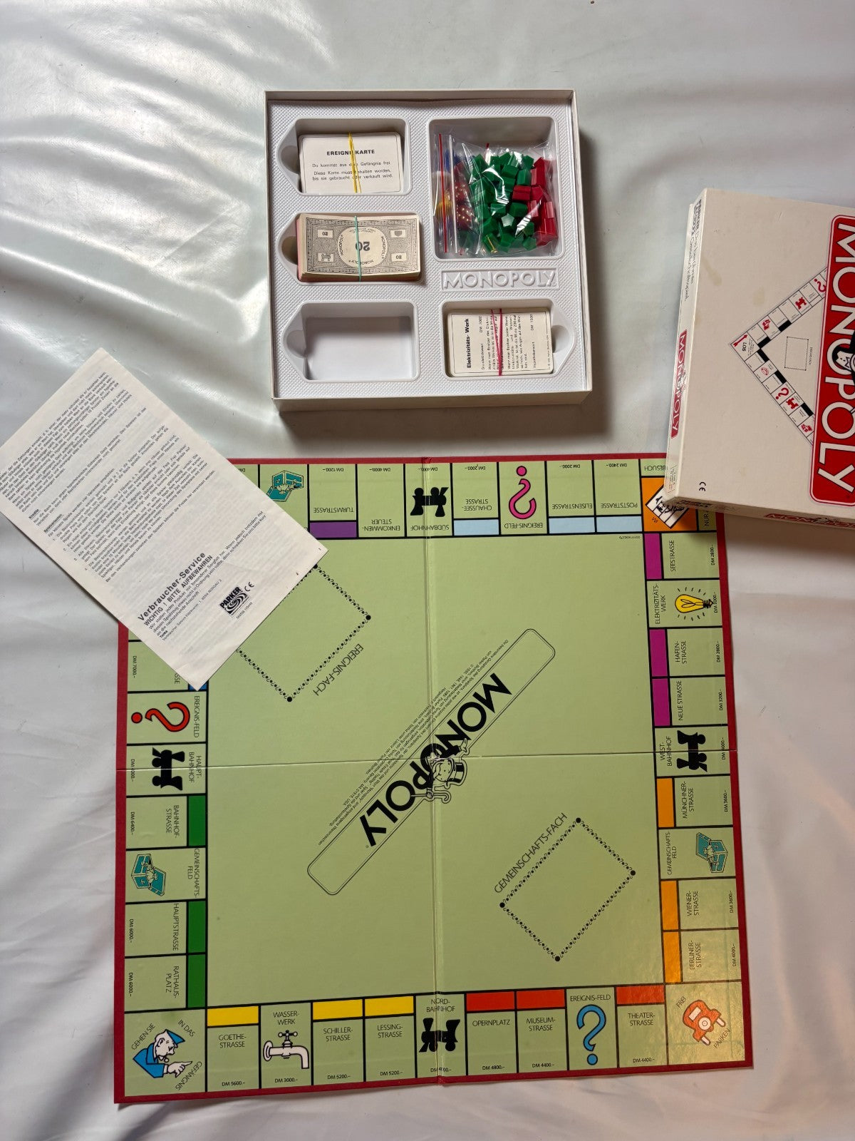 Monopoly Parker Quadratisch DM Version  Vollständig - Ansicht 7