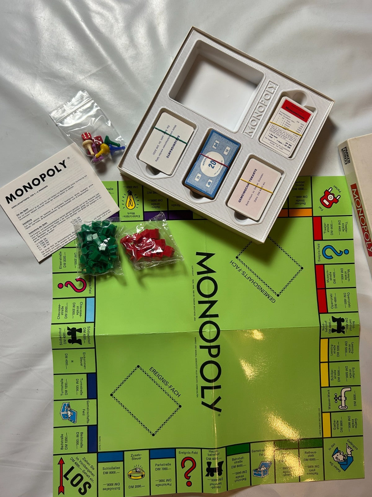 Monopoly - Parker Spiele  Art. Nr: 6011008 - Vollständig teils Unbespielt - Ansicht 7