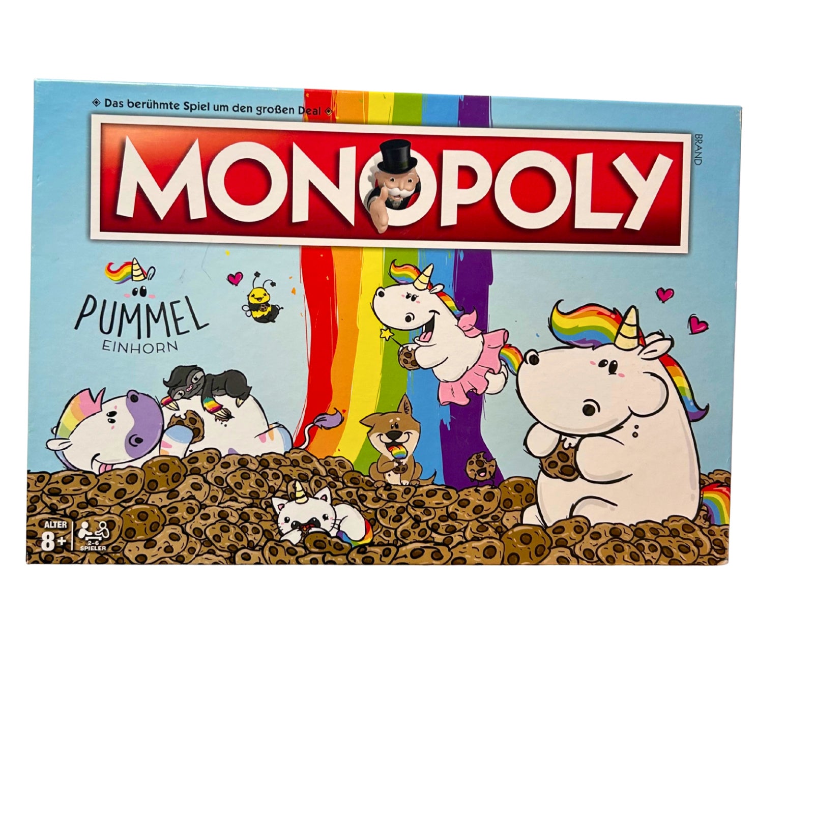 Monopoly Pummel Einhorn - Hasbro 2017 – SKU A11782 – Gesellschaftsspiel gebraucht kaufen bei Brettspielimperium