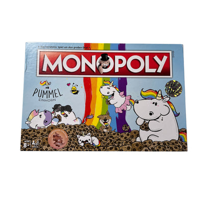 Monopoly Pummel Einhorn - Hasbro 2017 – SKU A13364 – Gesellschaftsspiel gebraucht kaufen bei Brettspielimperium