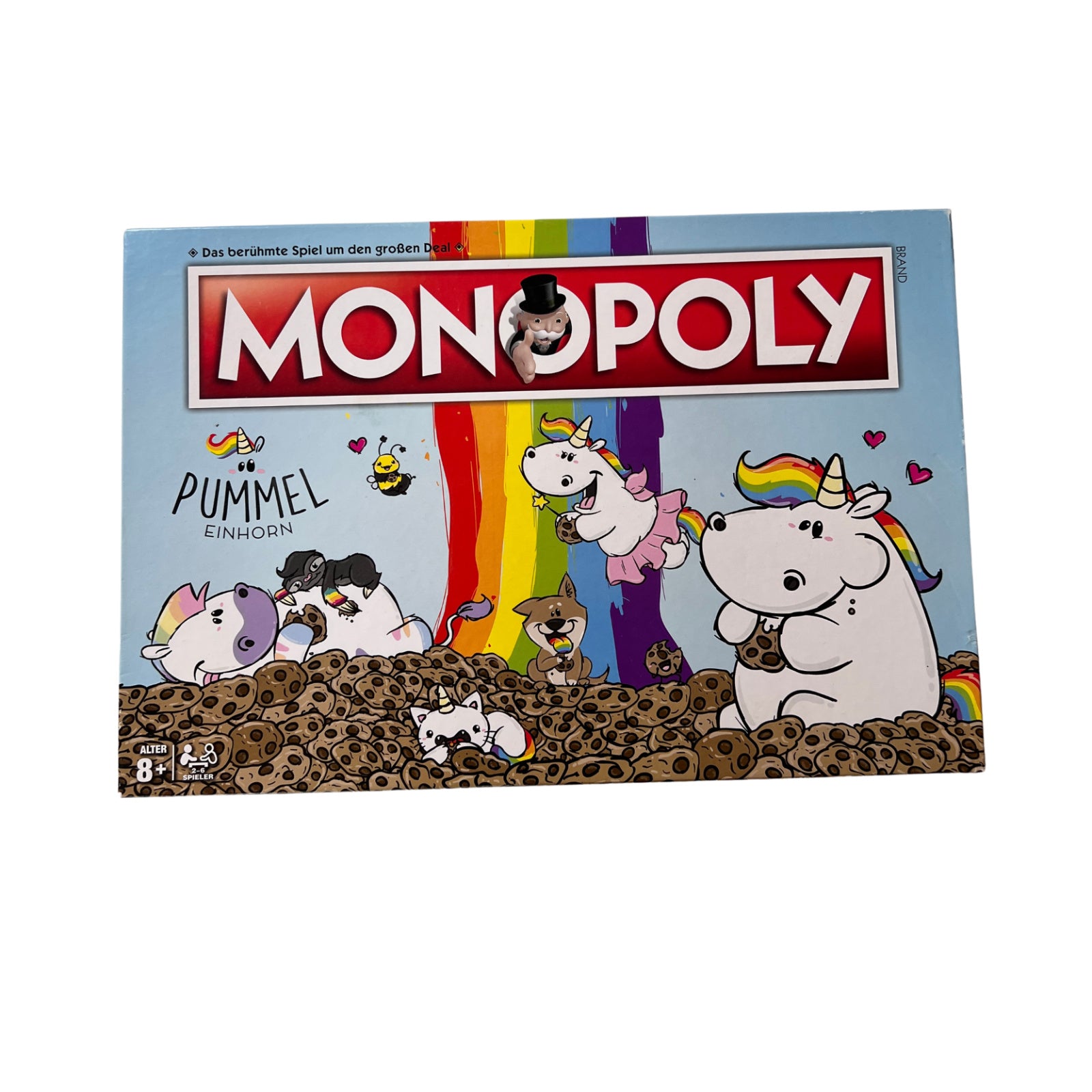 Monopoly Pummel Einhorn Hasbro 2017 – SKU A14560 – Gesellschaftsspiel gebraucht kaufen bei Brettspielimperium