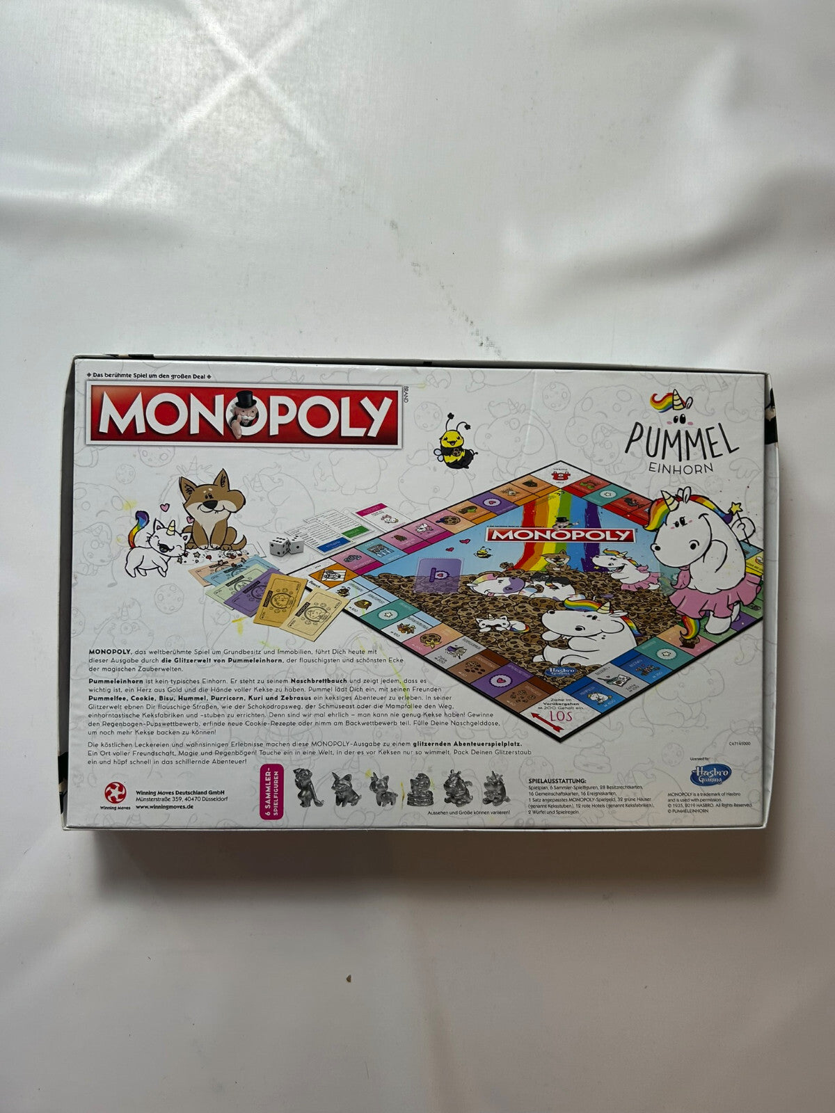 Monopoly Pummel Einhorn - Hasbro 2017 - Vollständig - Ansicht 9