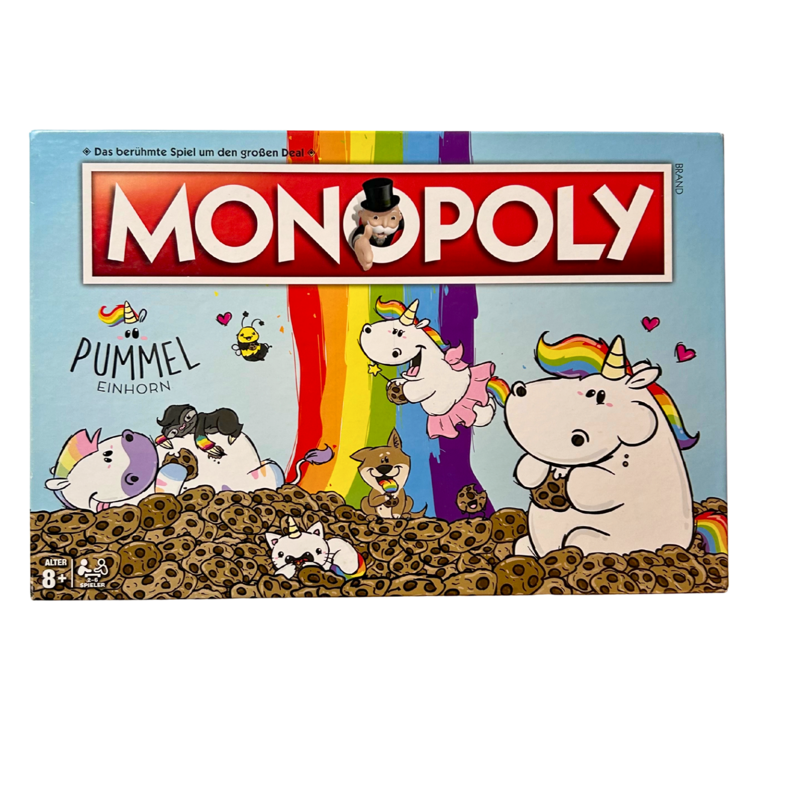 Monopoly Pummel Einhorn Spiel Brettspiel Hasbro 2017  Vollständig - Ansicht 1