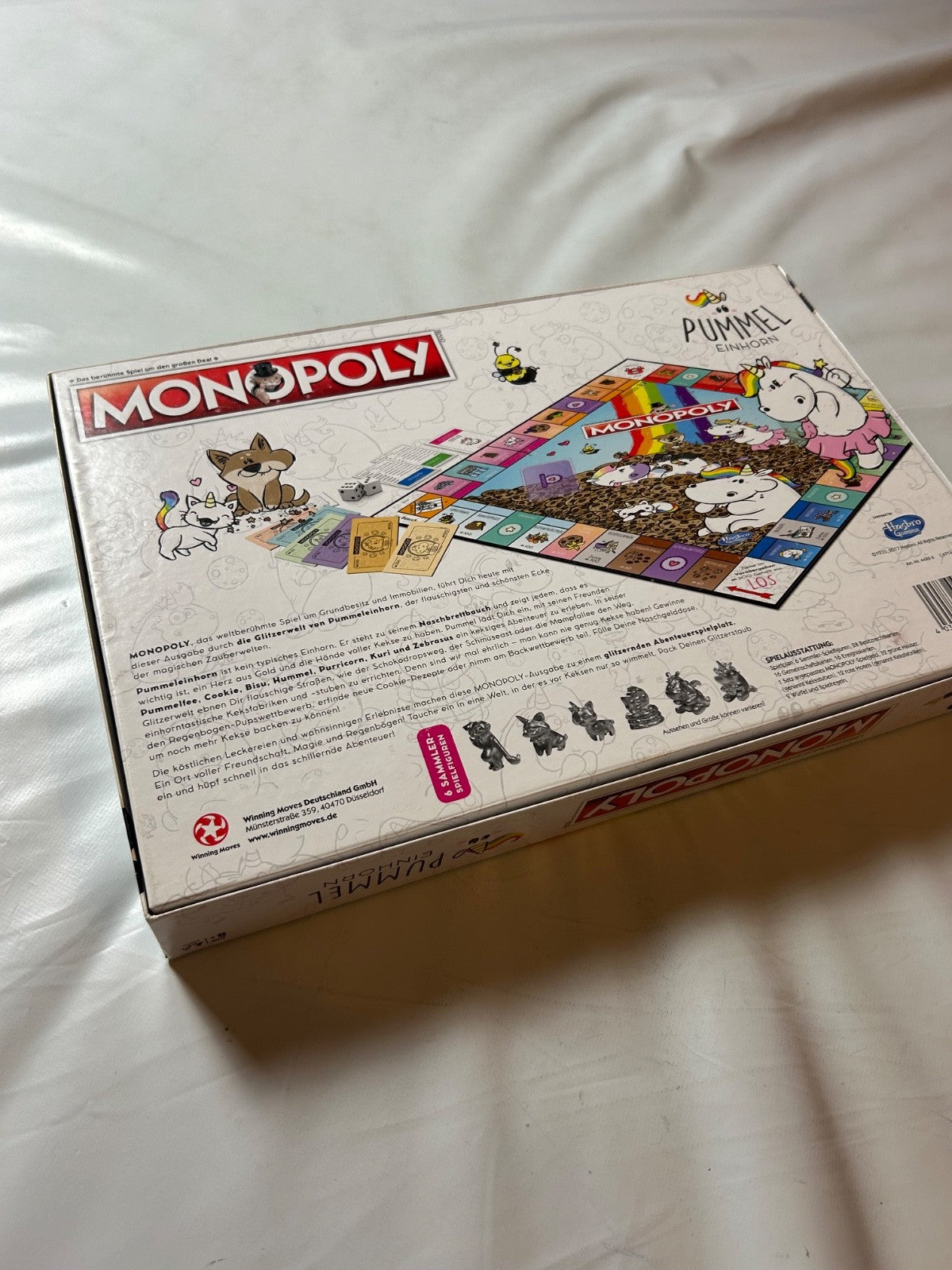 Monopoly Pummel Einhorn Spiel Brettspiel Hasbro 2017  Vollständig - Ansicht 13