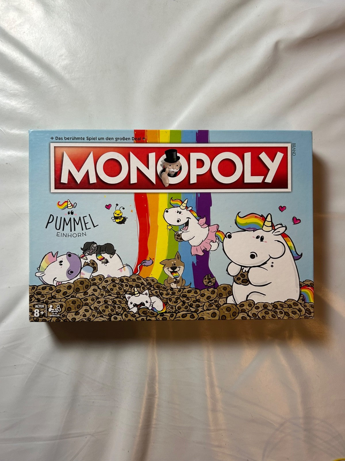 Monopoly Pummel Einhorn Spiel Brettspiel Hasbro 2017  Vollständig - Ansicht 2