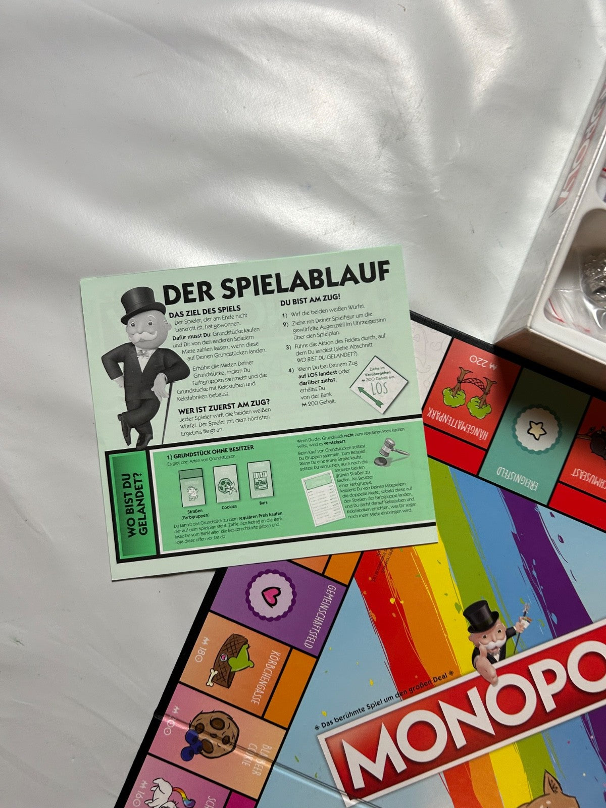 Monopoly Pummel Einhorn Spiel Brettspiel Hasbro 2017  Vollständig - Ansicht 7