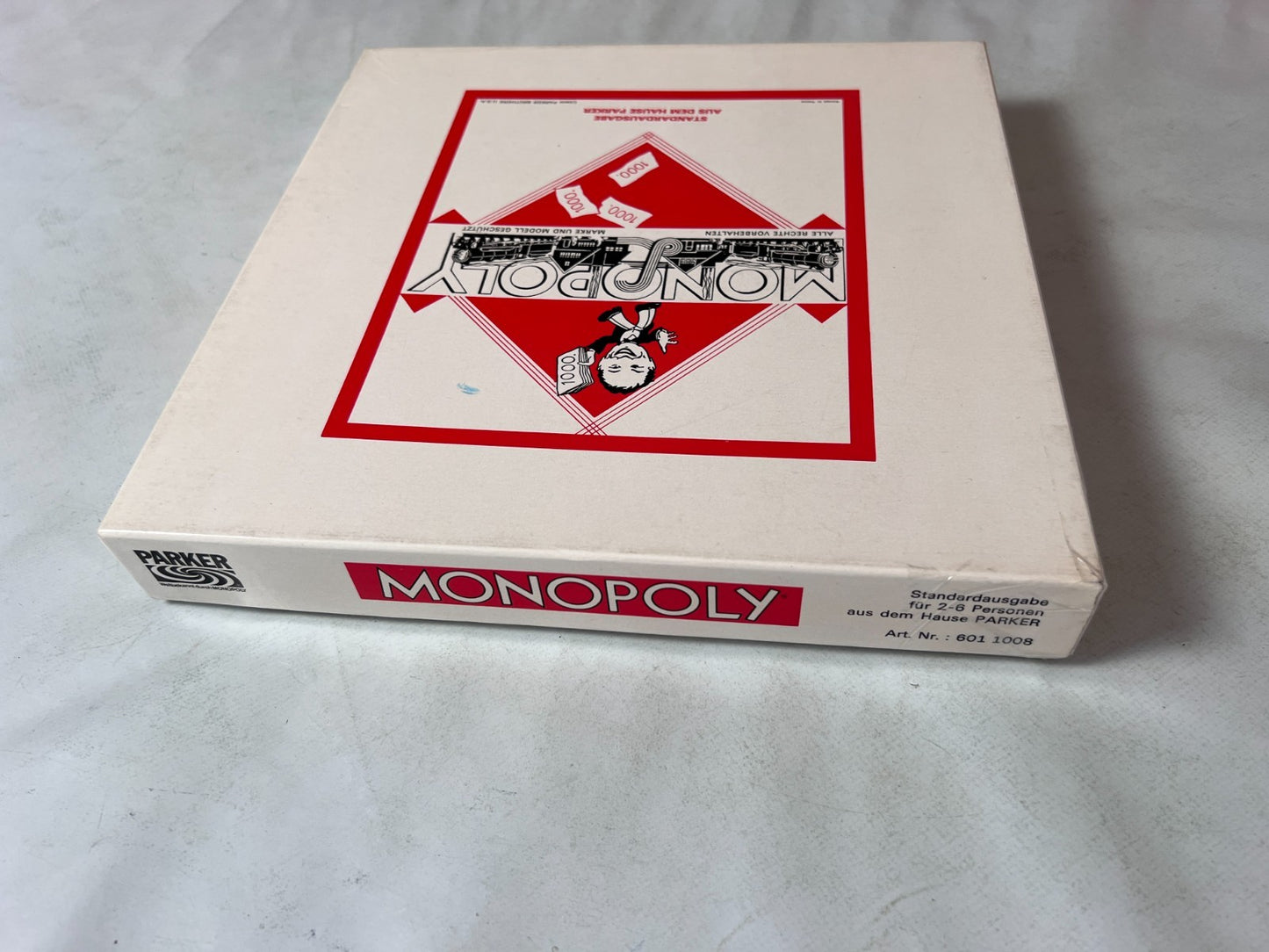 Monopoly - quadratisch - Parker Spiele  Art. Nr: 6011008 - Vollständig - Ansicht 6