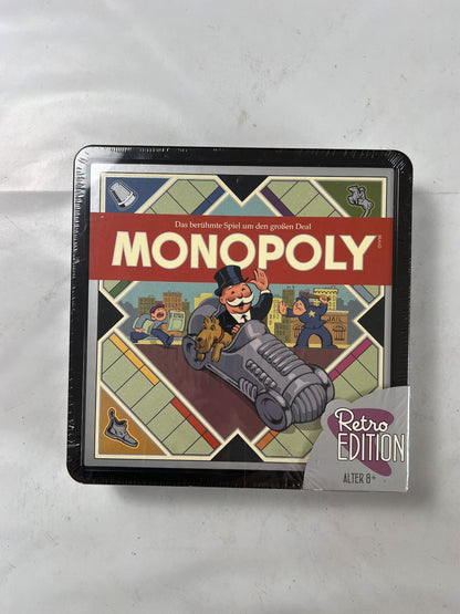 Monopoly Retro Sondereditition schwarze Dose - Parker - NEU in Folie - Ansicht 2