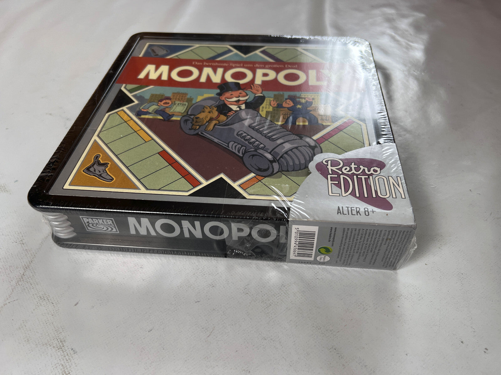 Monopoly Retro Sondereditition schwarze Dose - Parker - NEU in Folie - Ansicht 6