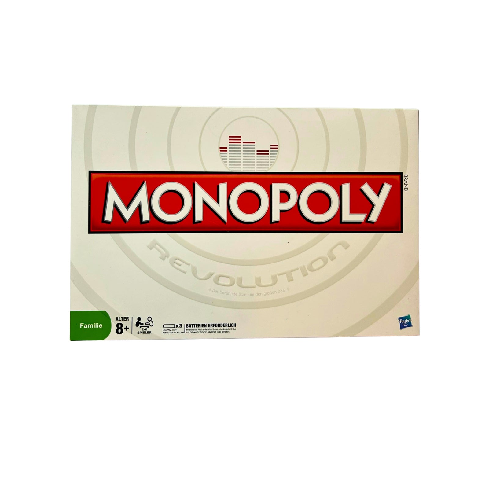 Monopoly Revolution Hasbro Parker 2009 Neu unbespielt – SKU A8409 – Gesellschaftsspiel gebraucht kaufen bei Brettspielimperium