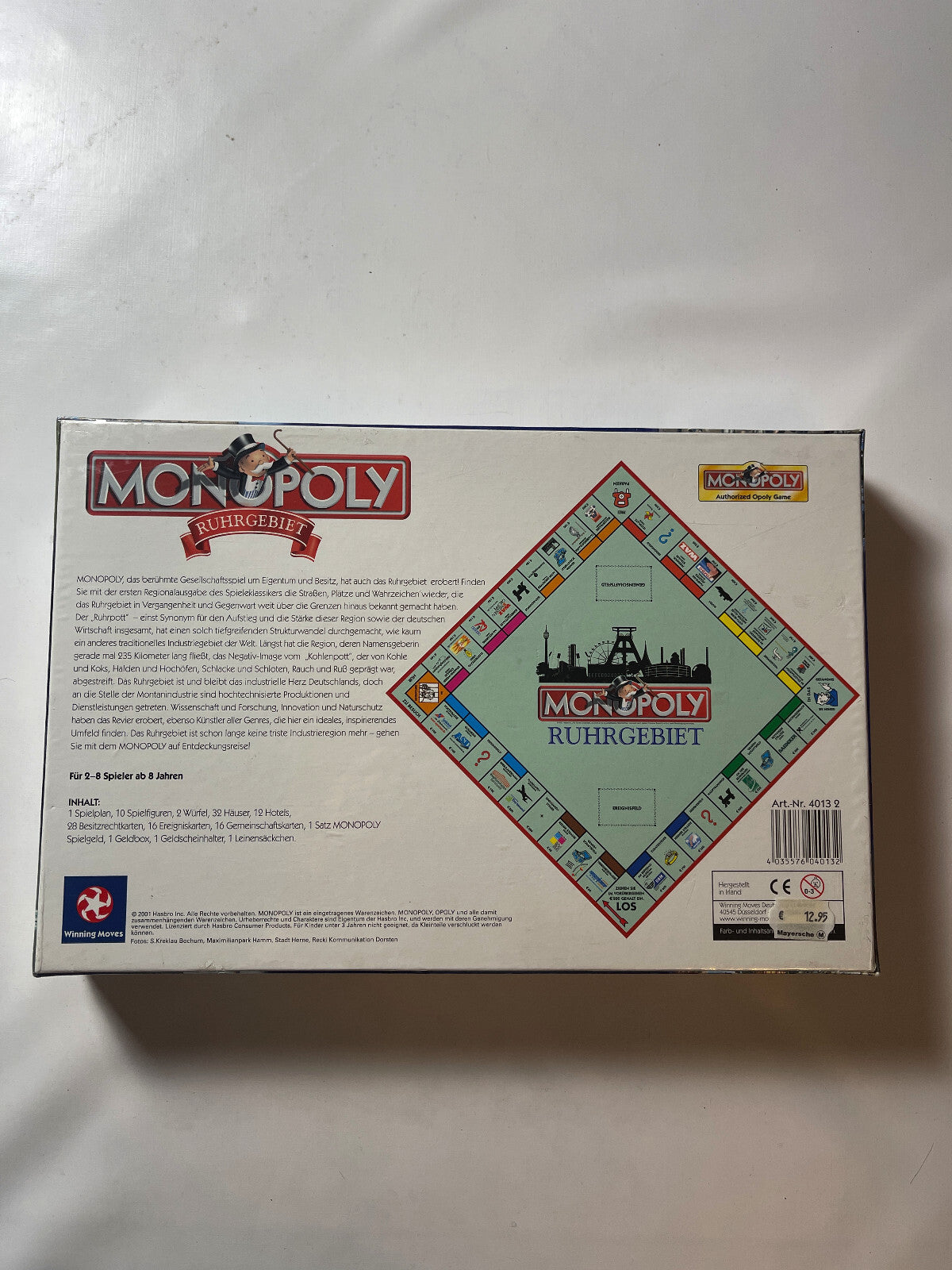 Monopoly Ruhrgebiet Brettspiel Version 2001 Winning Moves Spiel  - Neu in Folie - Ansicht 4