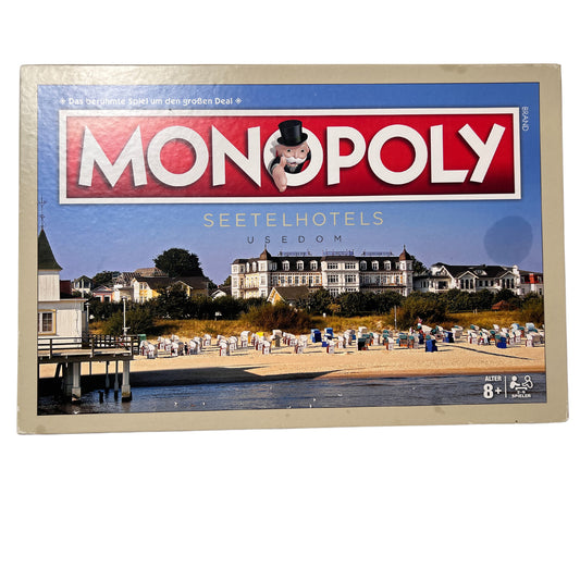 Monopoly Seetelhotels Usedom Spiel++Sonderausgabe+Hasbro Parker Ohne Beschreib – SKU A5801 – Gesellschaftsspiel gebraucht kaufen bei Brettspielimperium