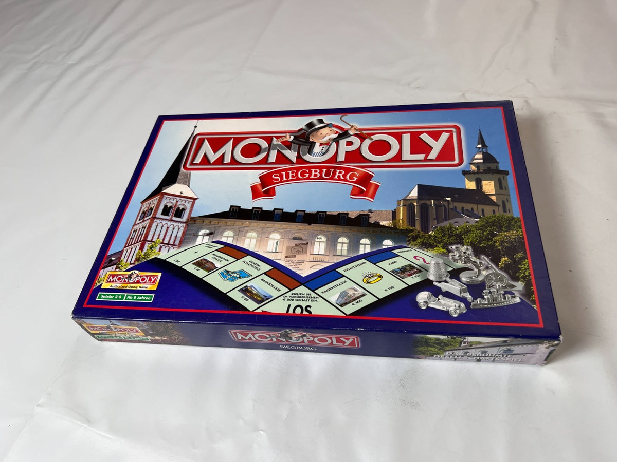 Monopoly Siegburg Brettspiel Hasbro Parker Spiel selten - Vollständig - Ansicht 10