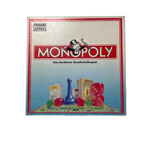 Monopoly Spiel 90er Jahre - Parker DM Ausgabe 1993 – SKU A5907 – Gesellschaftsspiel gebraucht kaufen bei Brettspielimperium