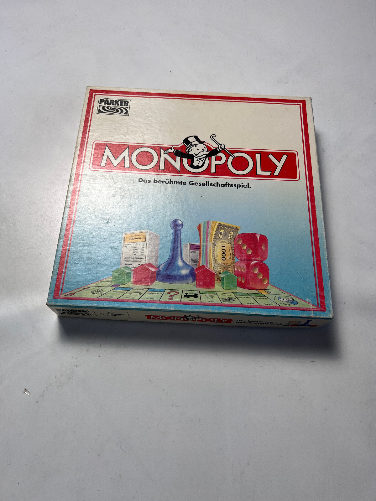 Monopoly Spiel 90er Jahre - Parker DM Ausgabe 1993 - Vollständig - Ansicht 6