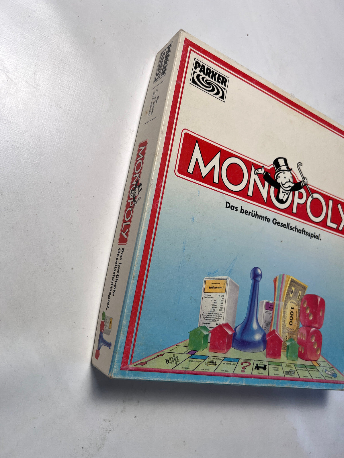 Monopoly Spiel 90er Jahre - Parker DM Ausgabe 1993 - Vollständig - Ansicht 7