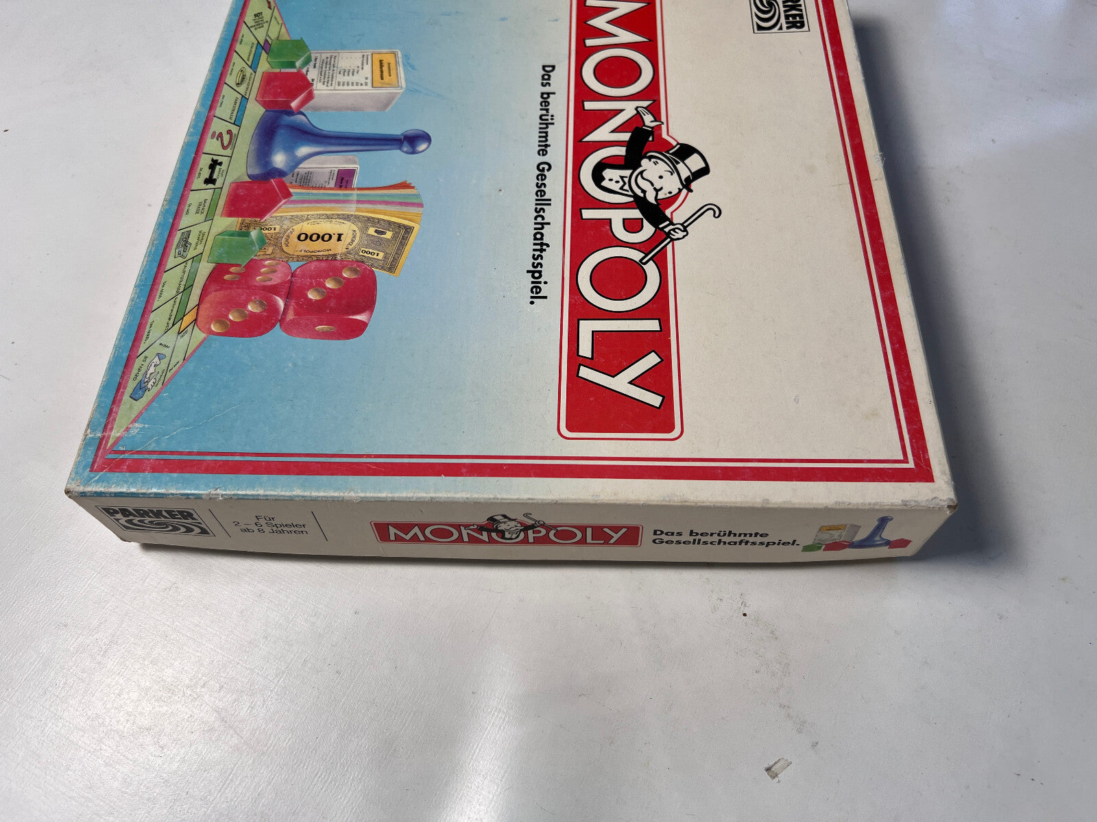 Monopoly Spiel 90er Jahre - Parker DM Ausgabe 1993 - Vollständig - Ansicht 9