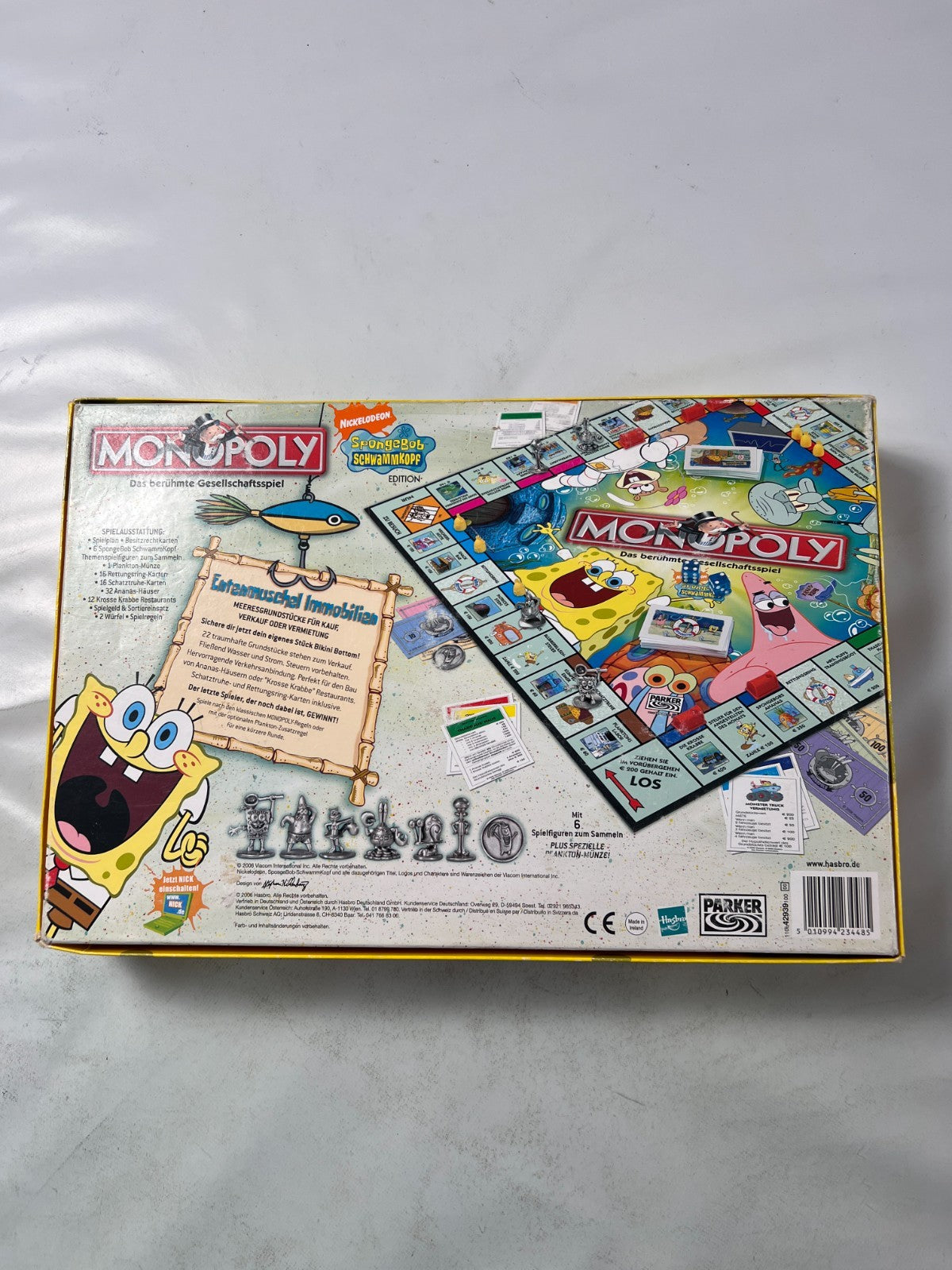 Monopoly Spongebob  Parker 2006  Vollständig - Ansicht 13