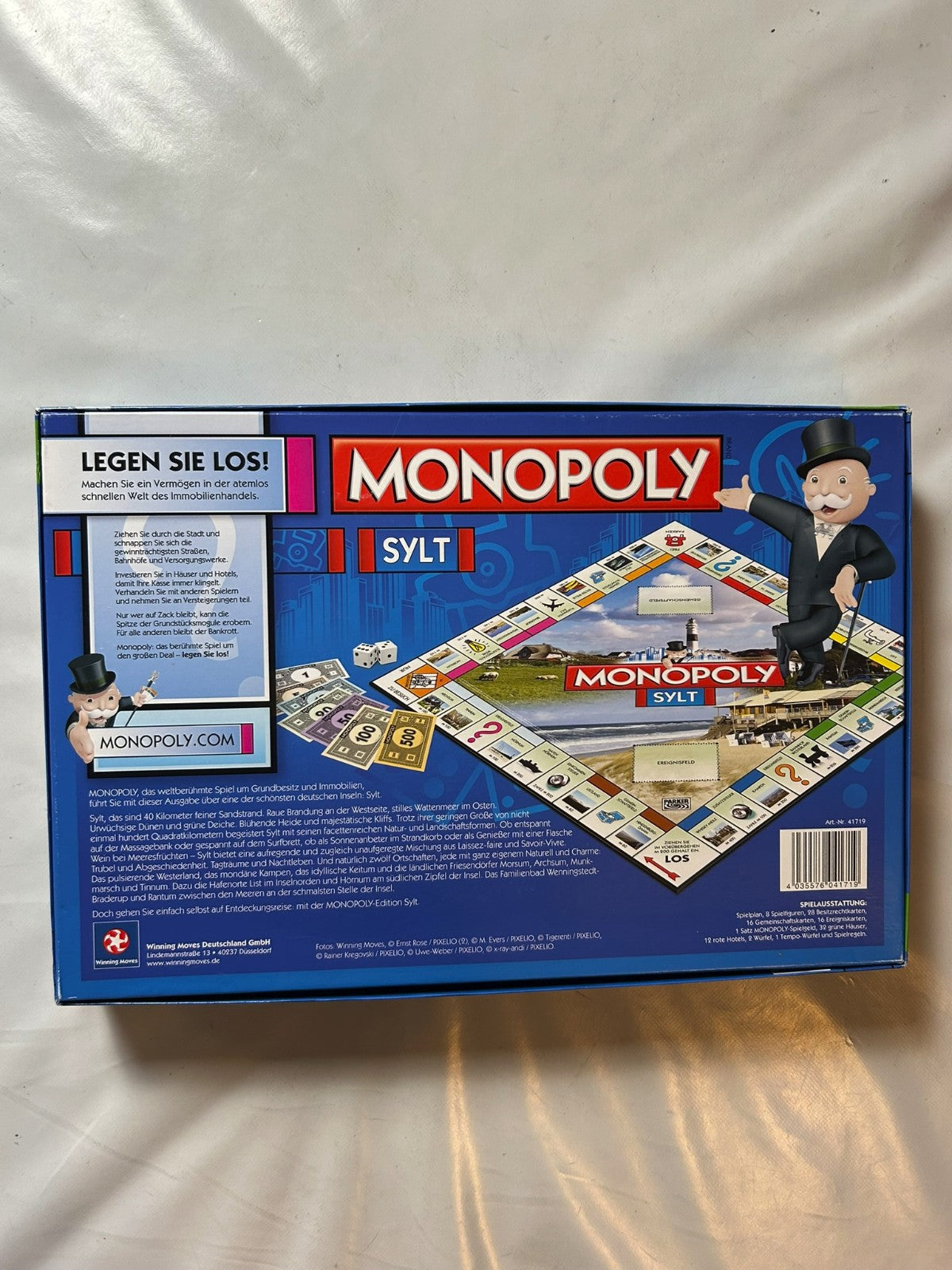 Monopoly Sylt Edition Winnging Moves 41719  Unbespielt - Ansicht 15