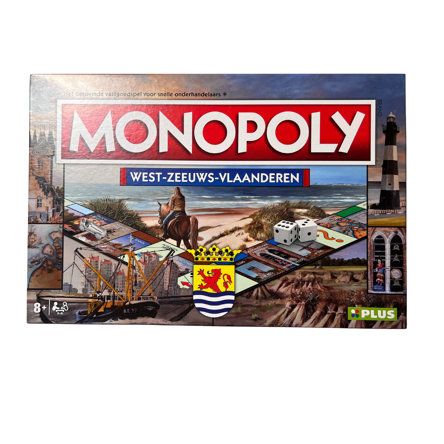 Monopoly - West-Zeeuws-Vlaanderen - Niederländische Ausgabe - Vollständig - Ansicht 1