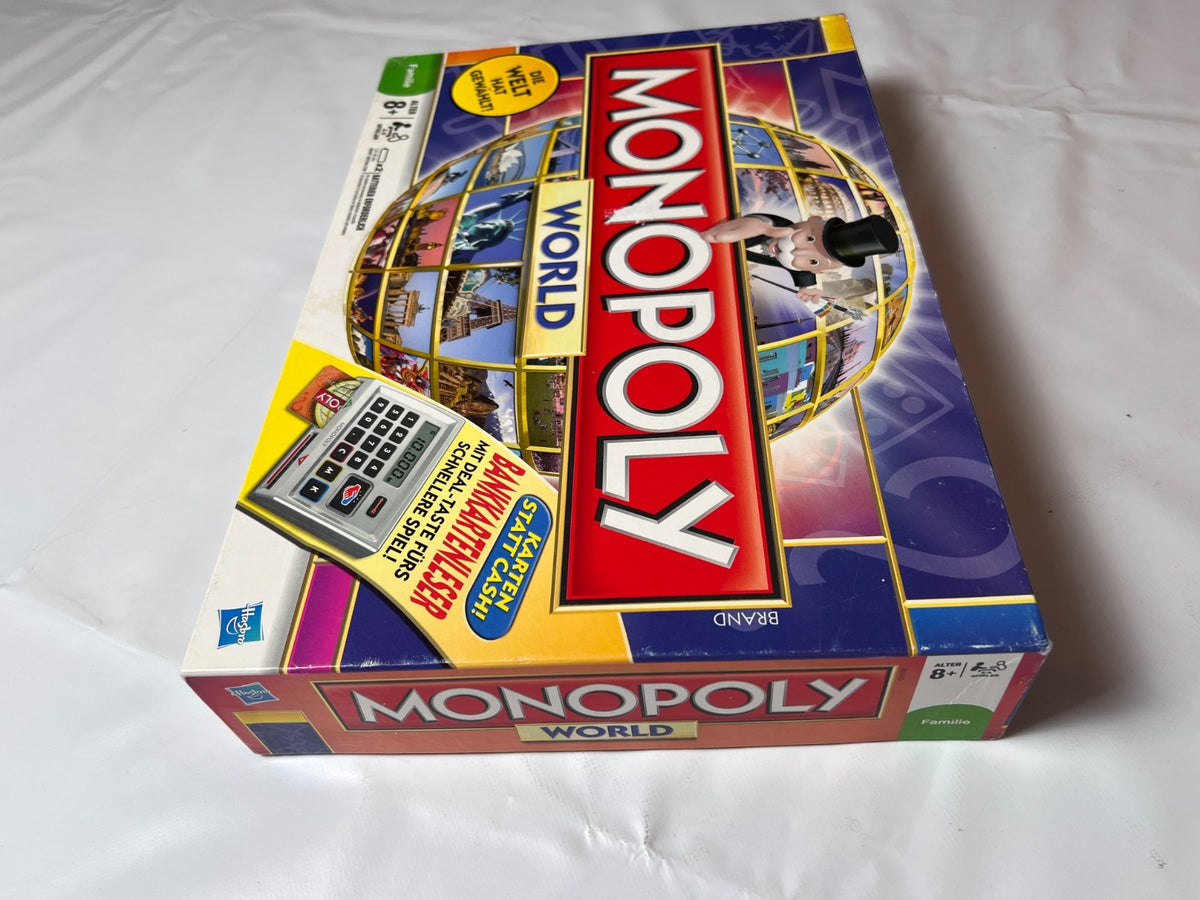 Monopoly World Brettspiel Familienspiel Hasbro Parker 2008 - Vollständig - Ansicht 10