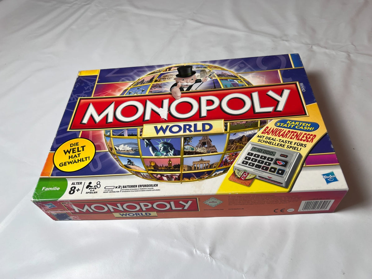 Monopoly World Brettspiel Familienspiel Hasbro Parker 2008 - Vollständig - Ansicht 11