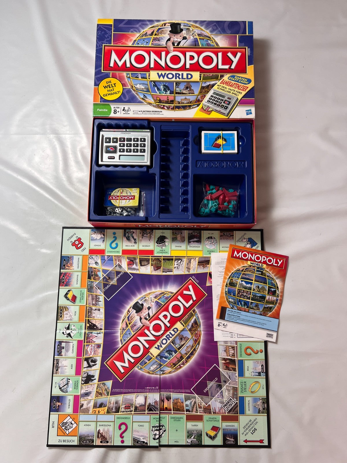 Monopoly World Brettspiel Familienspiel Hasbro Parker 2008 - Vollständig - Ansicht 2