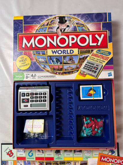 Monopoly World Brettspiel Familienspiel Hasbro Parker 2008 - Vollständig - Ansicht 3