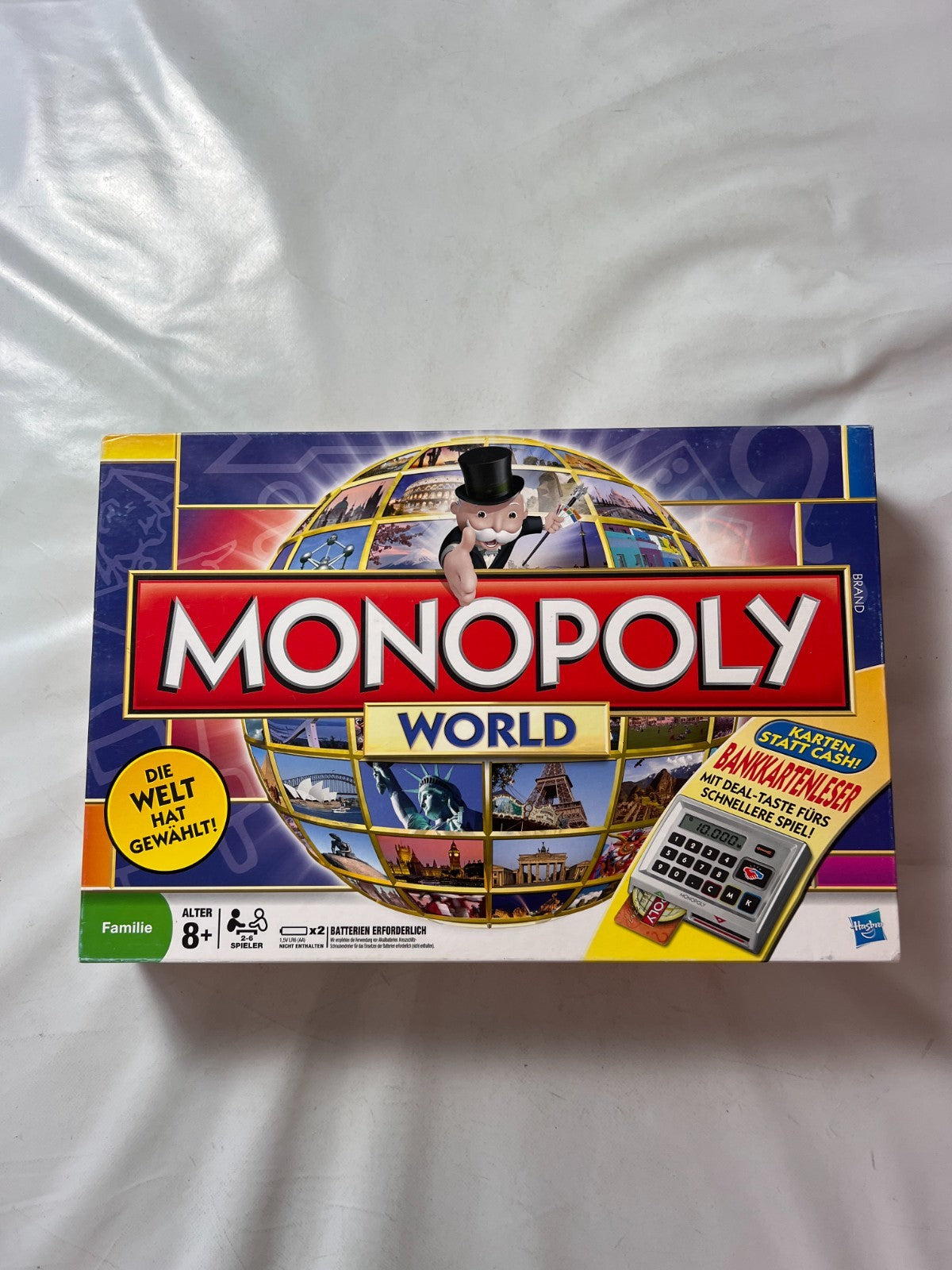 Monopoly World Brettspiel Familienspiel Hasbro Parker 2008 - Vollständig - Ansicht 4