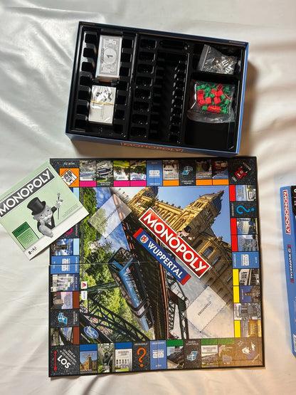 Monopoly Wuppertal Neuauflage Brettspiel Gesellschaftsspiel  Unbespielt - Ansicht 7