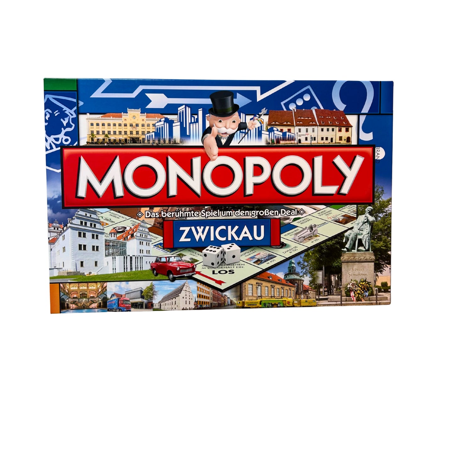 Monopoly Zwickau - Seltene Sonderausgabe / Limitierte Auflage – SKU A12574 – Gesellschaftsspiel gebraucht kaufen bei Brettspielimperium