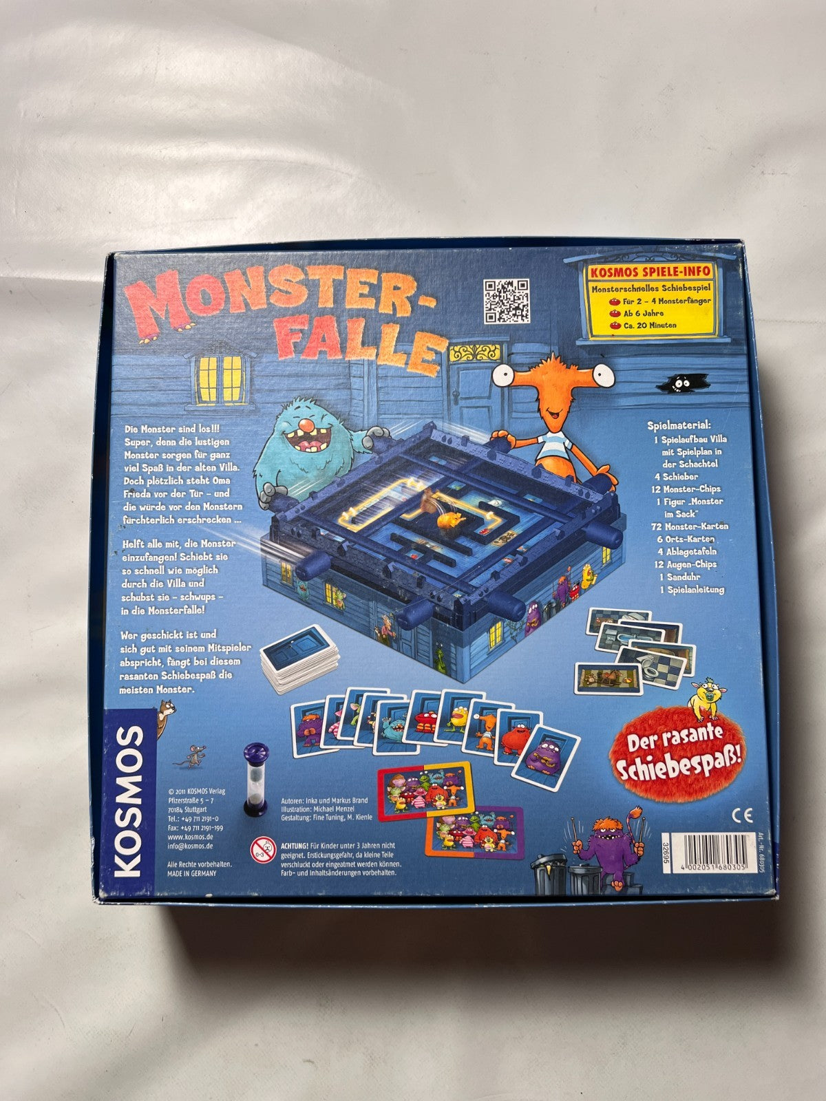 Monsterfalle Kosmos  Vollständig Gesellschaftsspiel Kinderspiel  Vollständig - Ansicht 9