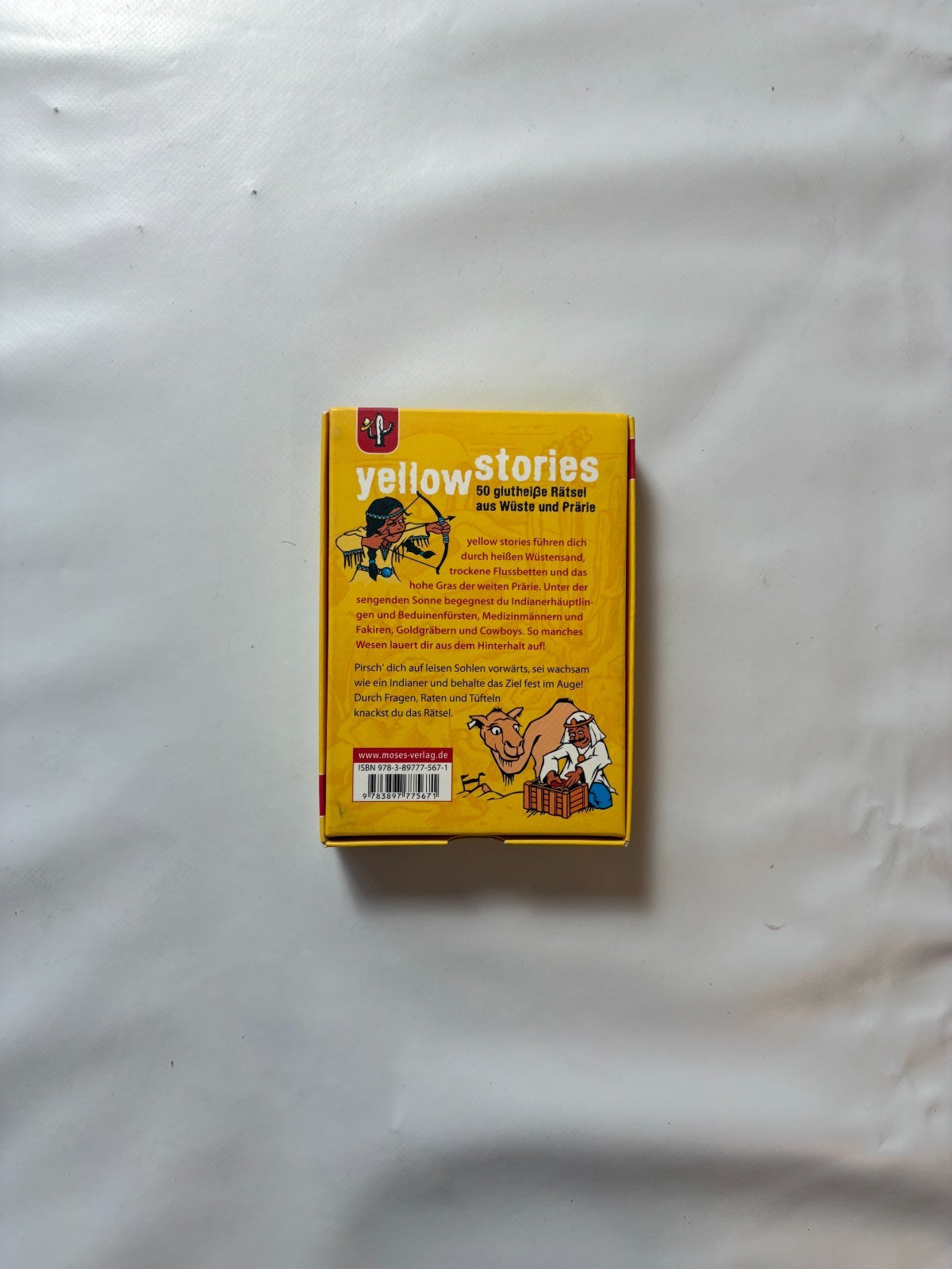 moses. Yellow Stories 50 Rätsel aus Wüste & Prärie - Vollständig - Ansicht 9