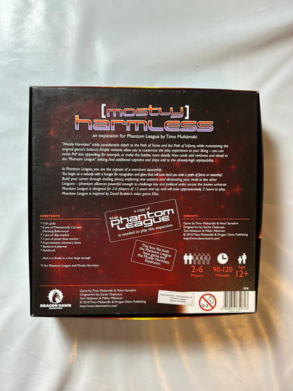 mostly harmless  phantom league  Brettspiel ENGLISCH  Unbespielt - Ansicht 11