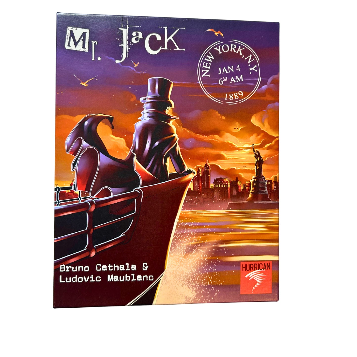 Mr. Jack New York (Brettspiel) von Hurrican 2009 - Unbespielt – SKU A12183 – Gesellschaftsspiel gebraucht kaufen bei Brettspielimperium