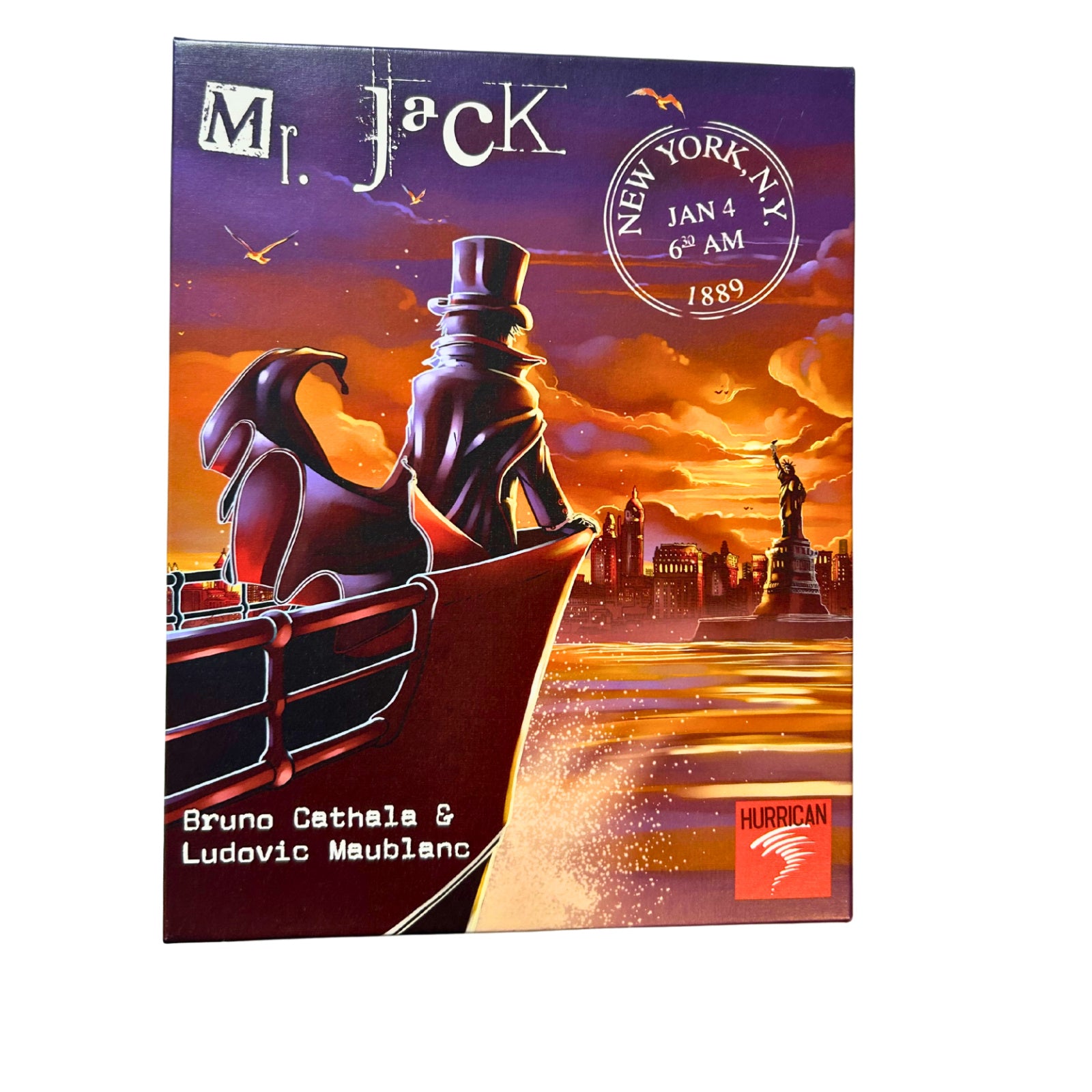 Mr. Jack New York (Brettspiel) von Hurrican 2009 - Unbespielt – SKU A12183 – Gesellschaftsspiel gebraucht kaufen bei Brettspielimperium