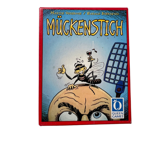 MÜCKENSTICH Kartenspiel Queen Games Spiel - Unbespielt – SKU A4715 – Kartenspiel gebraucht kaufen bei Brettspielimperium