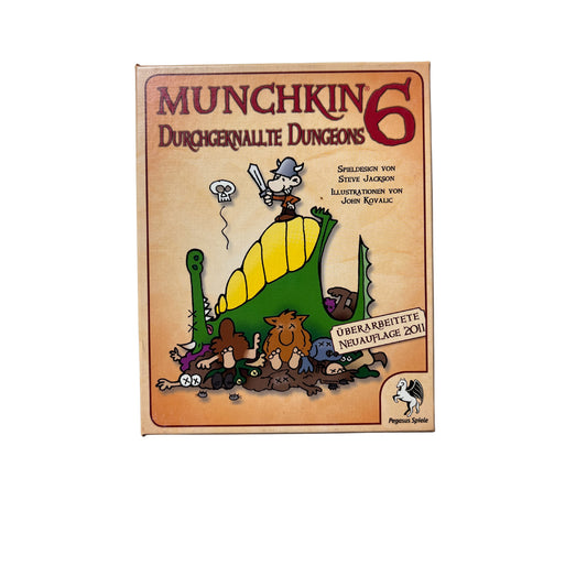 Munchkin 6 - Durchgeknallte Dungeons – SKU A8465 – Kartenspiel gebraucht kaufen bei Brettspielimperium