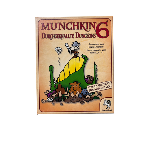 Munchkin 6 - Durchgeknallte Dungeons - Vollständig - Ansicht 1