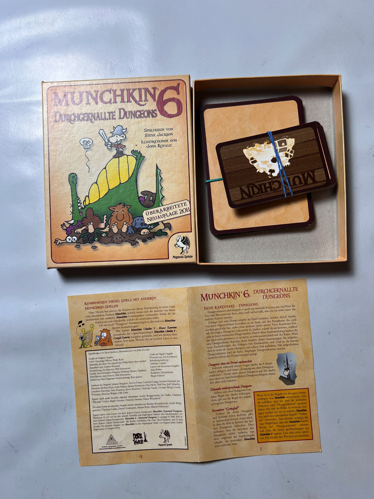 Munchkin 6 - Durchgeknallte Dungeons - Vollständig - Ansicht 2